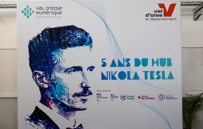 (95) Le Hub Numérique Nikola Tesla à Ecouen a fêté son cinquième anniversaire